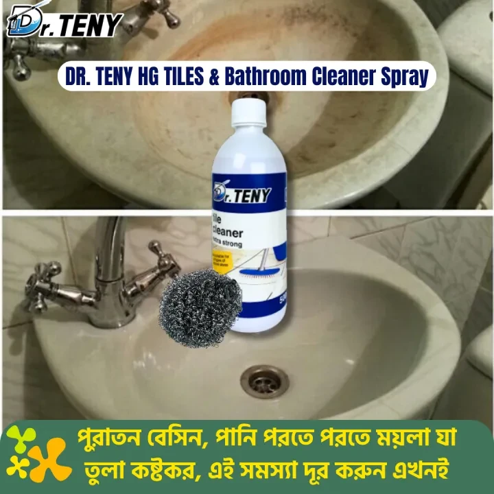 Dr Teny HG Tiles and Mosaic x2000 Cleaner Spray 500 ml