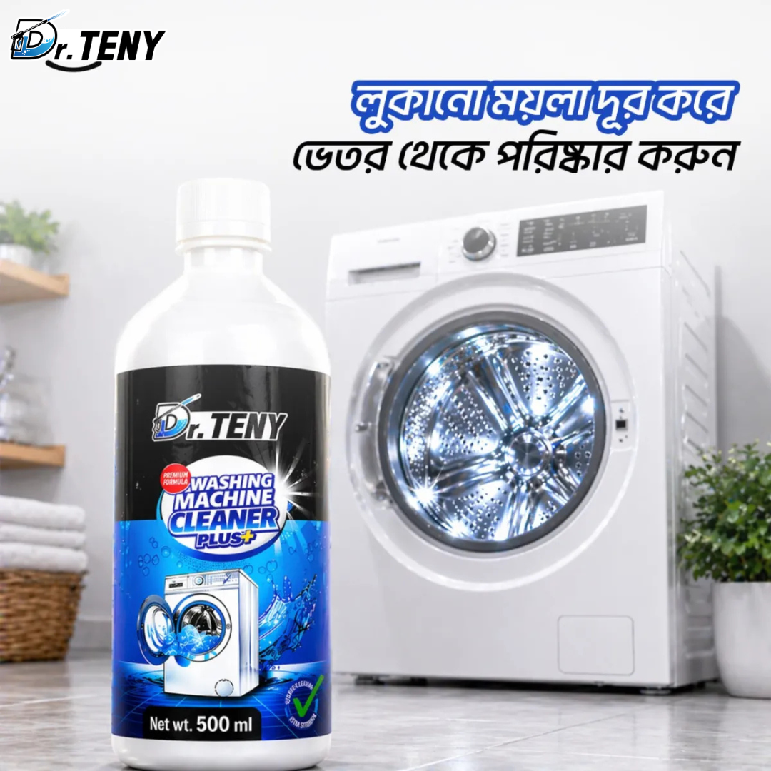 Dr Teny Washing Machine Cleaner Washer Cleaning Detergent Effervescent Washer Cleaner-Cleaning liquid 500 ml