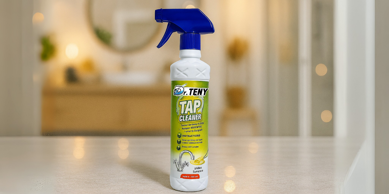 Dr Ten'y Tap Rust‑Stain & Glass Cleaning Spray 500 ml – পানির দাগ ও কাঁচের ঝকঝকে সমাধান